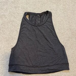 Lululemon Dark Gray Sleeveless Running Top